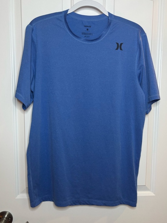 Hurley Other - EUC Hurley Men's Blue Swim/Performance Crew Neck Shirt UPF 50+ Size L